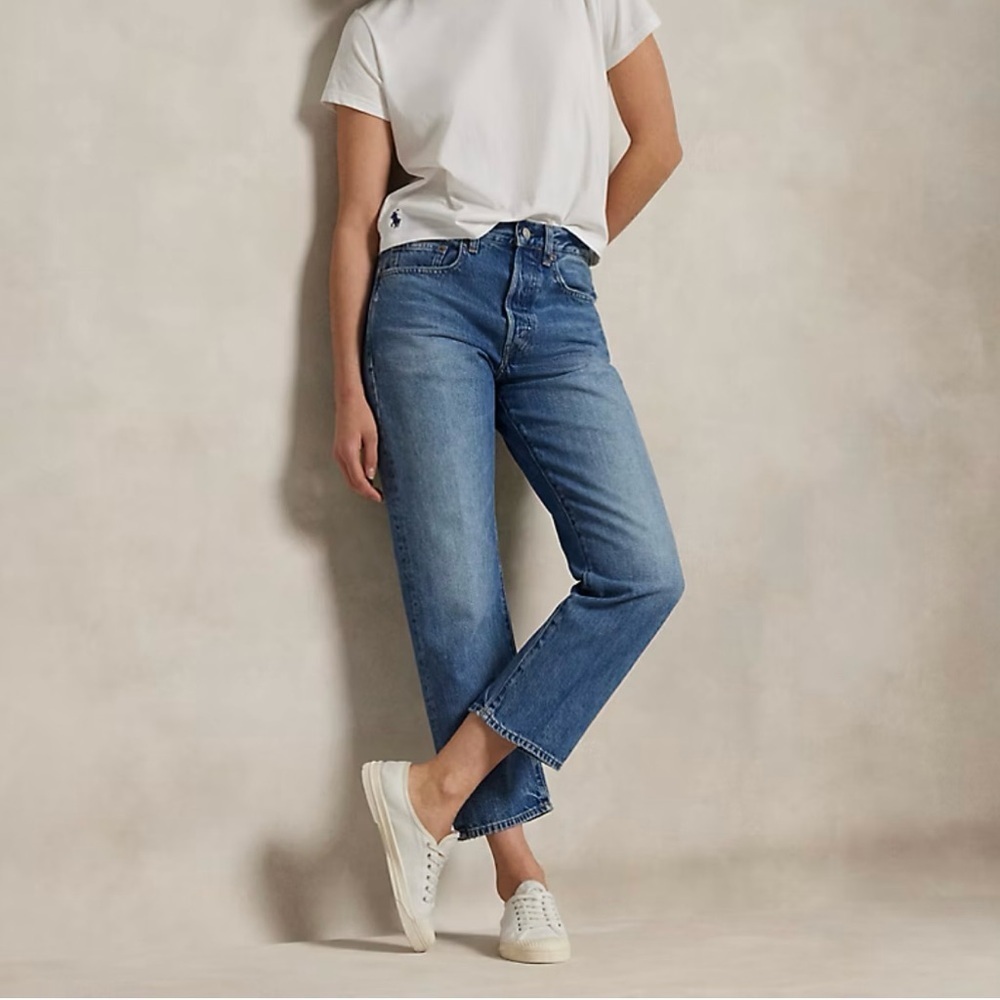 Ralph Lauren Blue Ankle Jeans